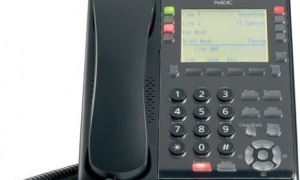 NEC-SL2100专用SIP电话机，IP7U-8IPLD-C1 TEL(BK)