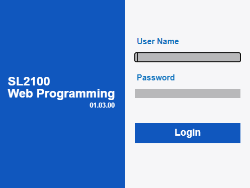 NEC-SL2100 WEB